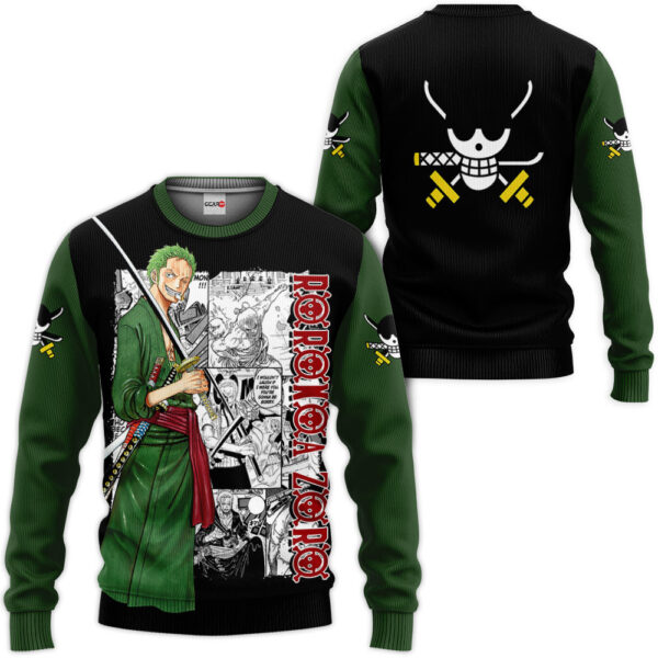 Roronoa Zoro Premium Outerwear Manga Style