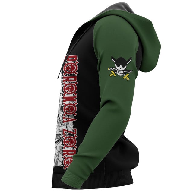 Roronoa Zoro Premium Outerwear Manga Style
