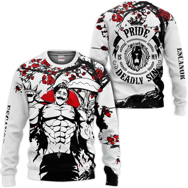 Lion's Sin Escanor Premium Outerwear Japanese Blossom