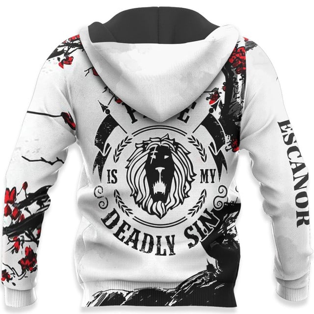 Lion's Sin Escanor Premium Outerwear Japanese Blossom