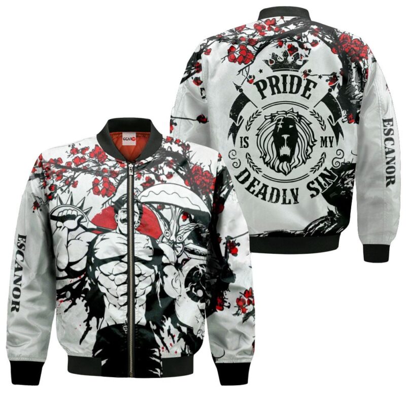 Lion's Sin Escanor Premium Outerwear Japanese Blossom