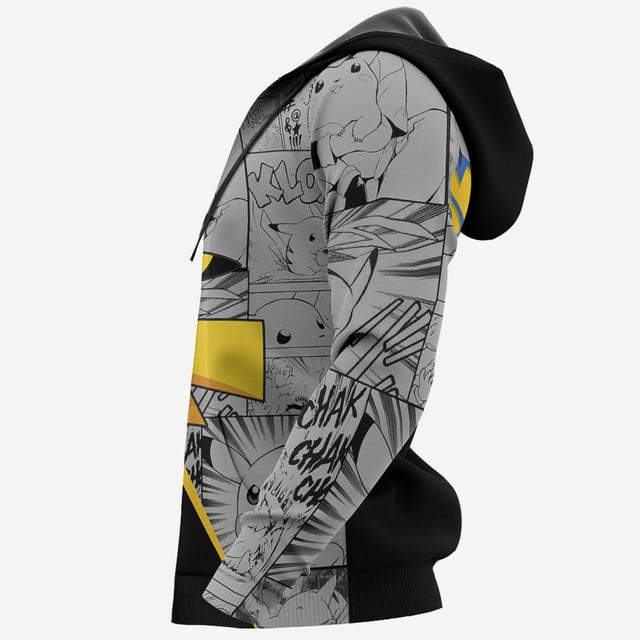 Pikachu Premium Outerwear Manga Style