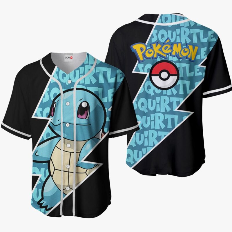 Squirtle Baseball Jersey