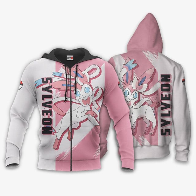 Sylveon Premium Outerwear Pink & White