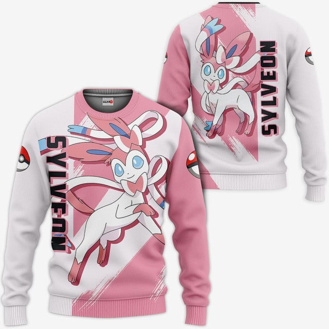 Sylveon Premium Outerwear Pink & White