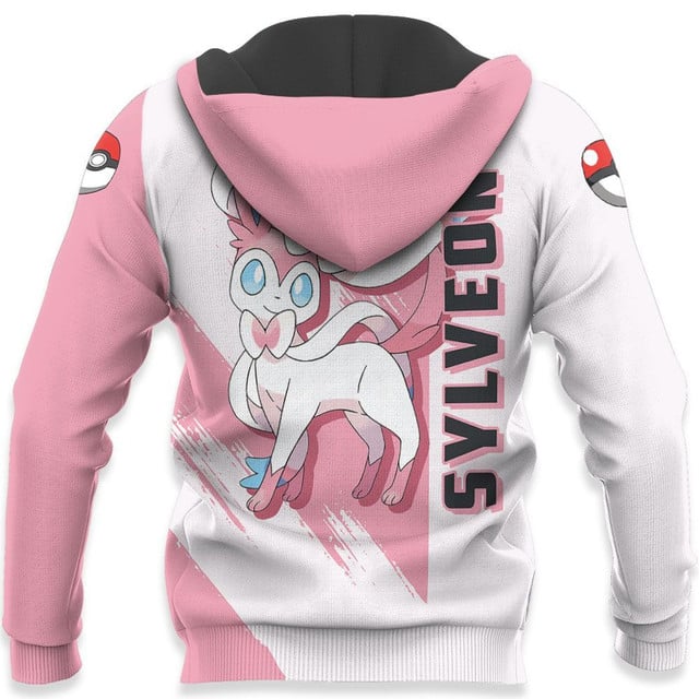 Sylveon Premium Outerwear Pink & White