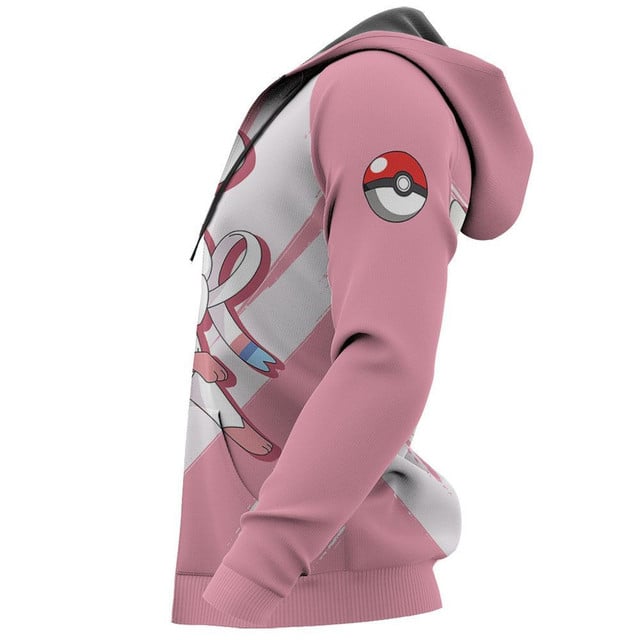 Sylveon Premium Outerwear Pink & White