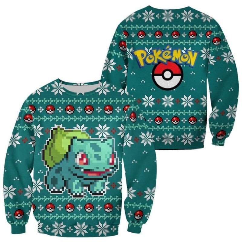 Bulbasaur Premium Outerwear Ugly Christmas