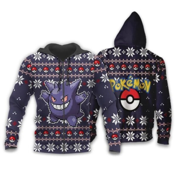 Gengar Ugly Christmas Sweater