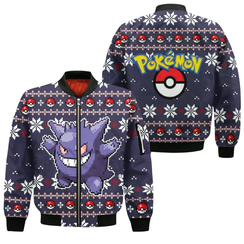 Gengar Ugly Christmas Sweater