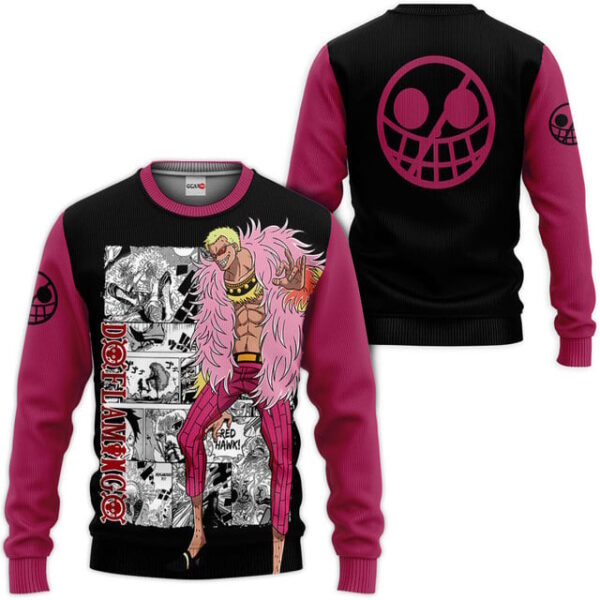 Doflamingo Premium Outerwear Personalized Mix Manga