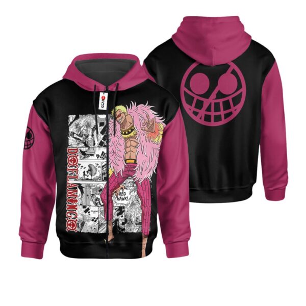 Doflamingo Premium Outerwear Personalized Mix Manga