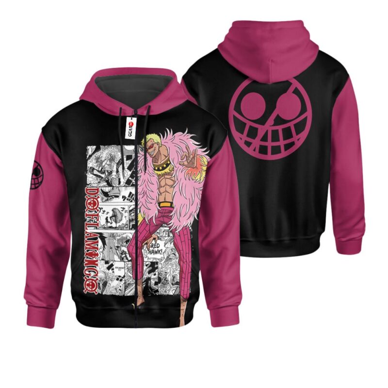 Doflamingo Premium Outerwear Personalized Mix Manga