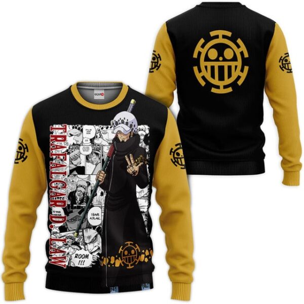 Trafalgar D. Law Premium Outerwear Mix Manga Name