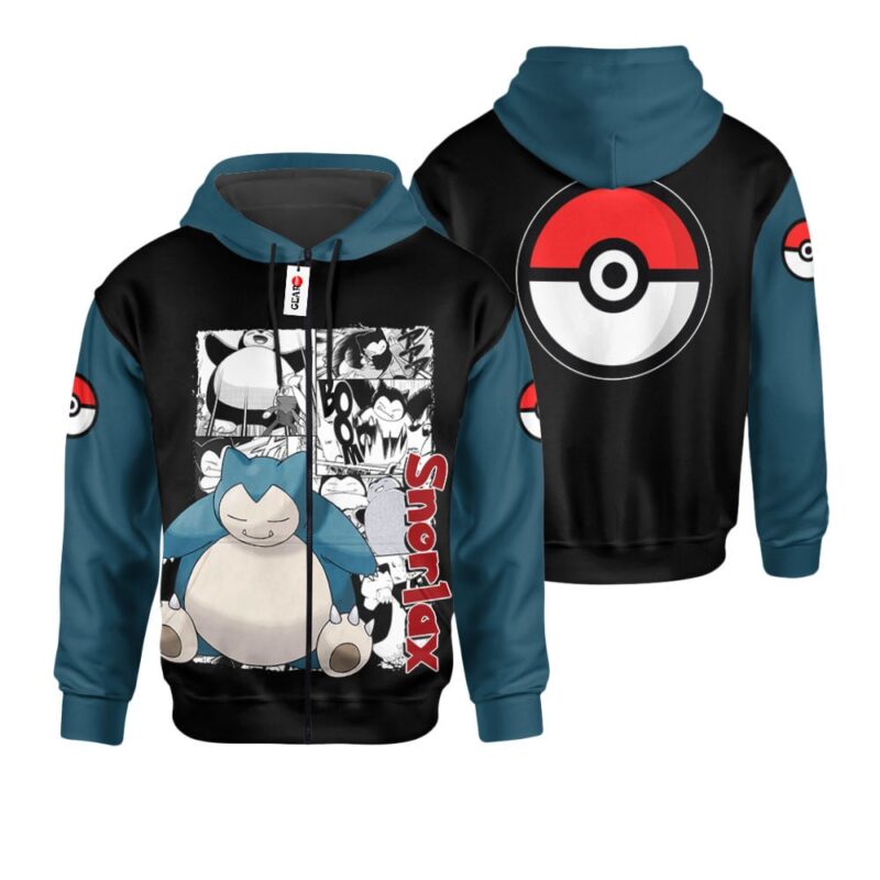Snorlax Premium Outerwear Personalized Mix Manga