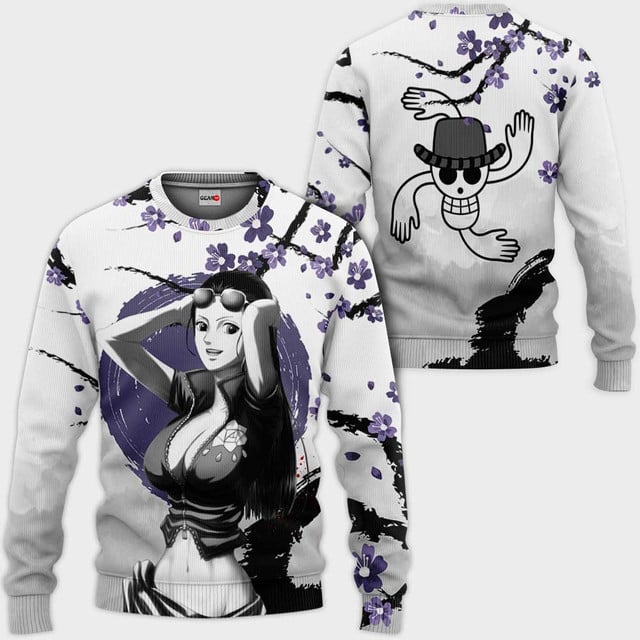 Nico Robin Purple Premium Outerwear Japan Style