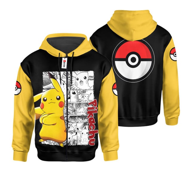 Pikachu Premium Outerwear Mix Manga
