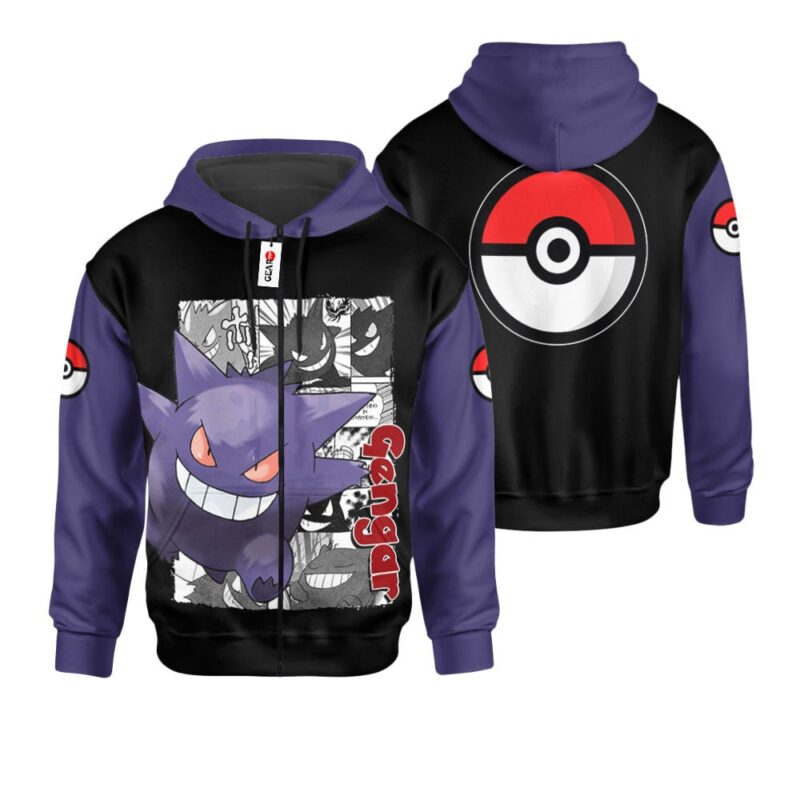 Gengar Premium Outerwear Custom Name