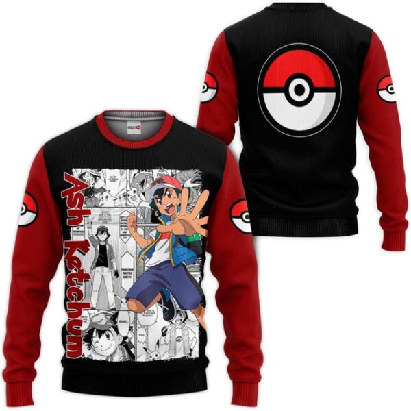 Ash Ketchum Premium Outerwear Mix Manga