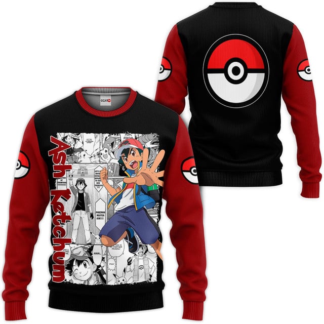 Ash Ketchum Premium Outerwear Mix Manga