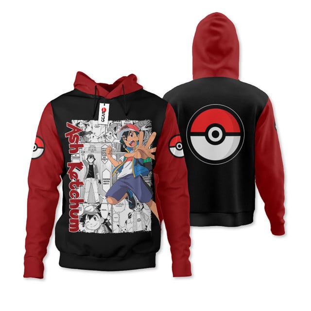 Ash Ketchum Premium Outerwear Mix Manga