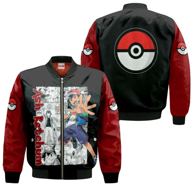 Ash Ketchum Premium Outerwear Mix Manga