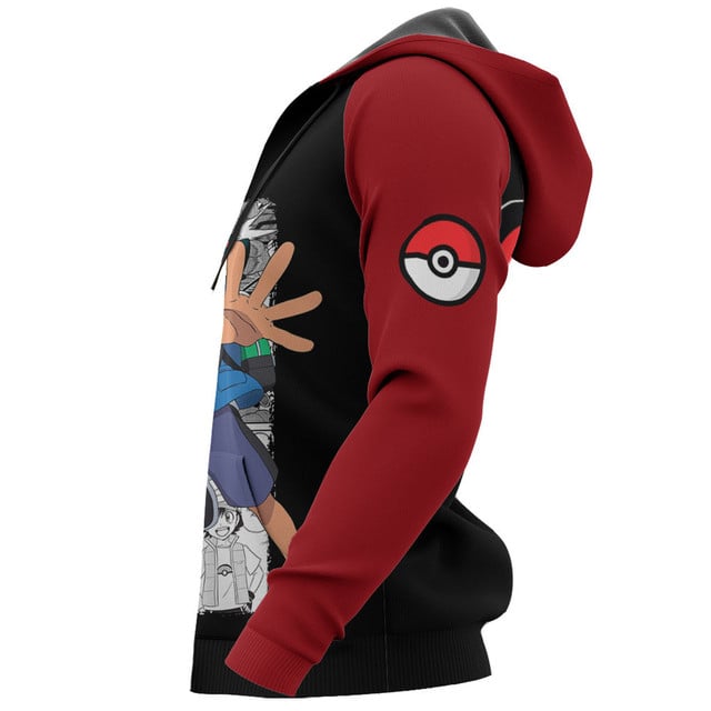 Ash Ketchum Premium Outerwear Mix Manga