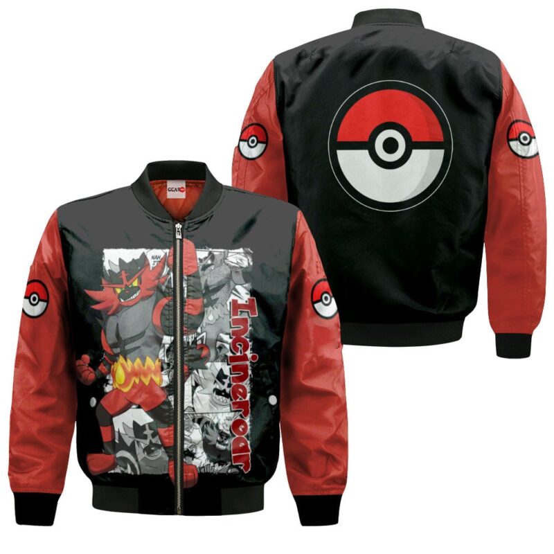 Incineroar Premium Outerwear Personalized Mix Manga