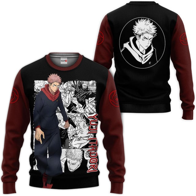 Yuji Itadori Premium Outerwear Personalized Mix Manga