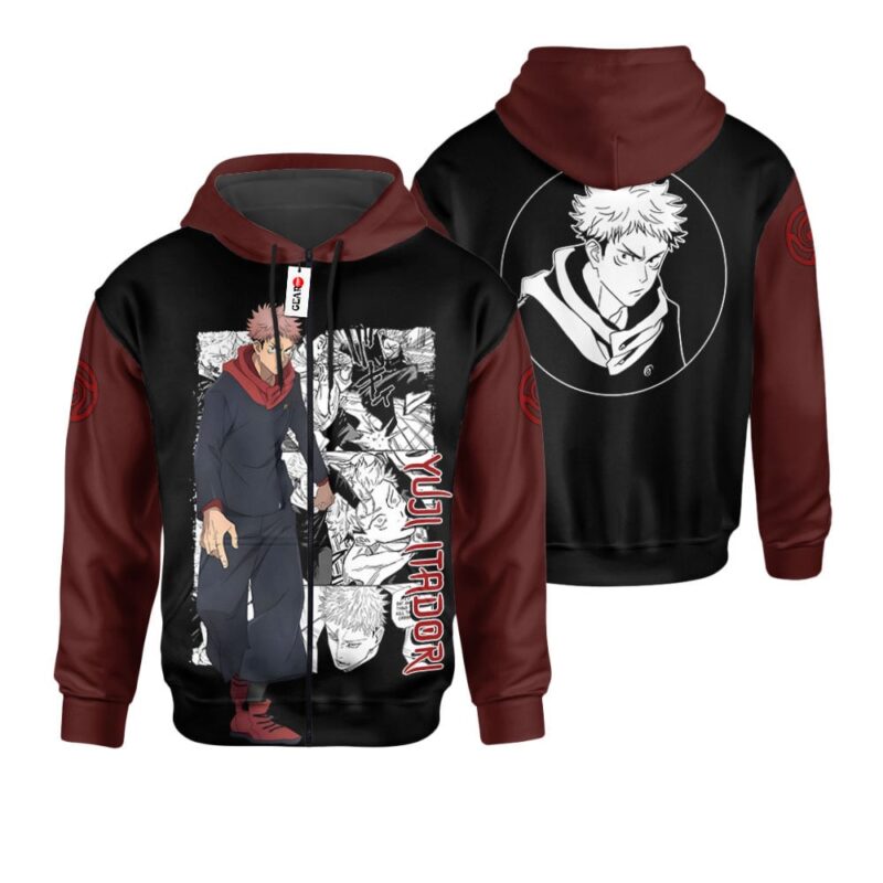 Yuji Itadori Premium Outerwear Personalized Mix Manga