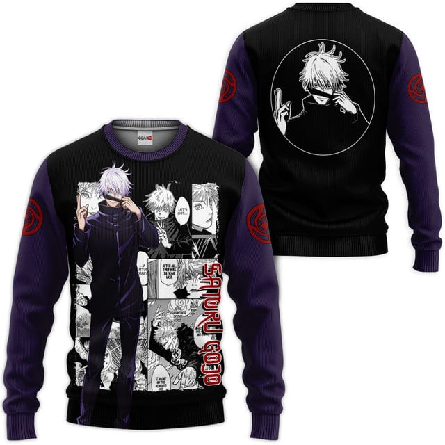 Satoru Gojo Premium Outerwear Custom Name Edition