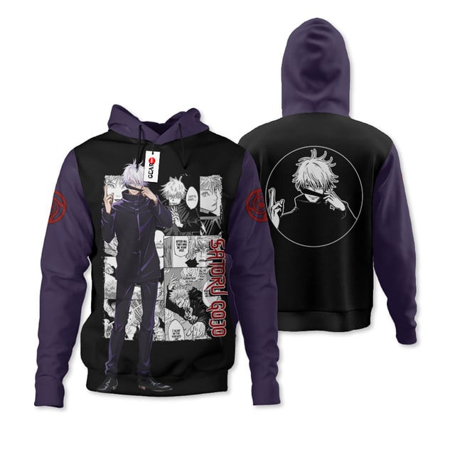 Satoru Gojo Premium Outerwear Custom Name Edition