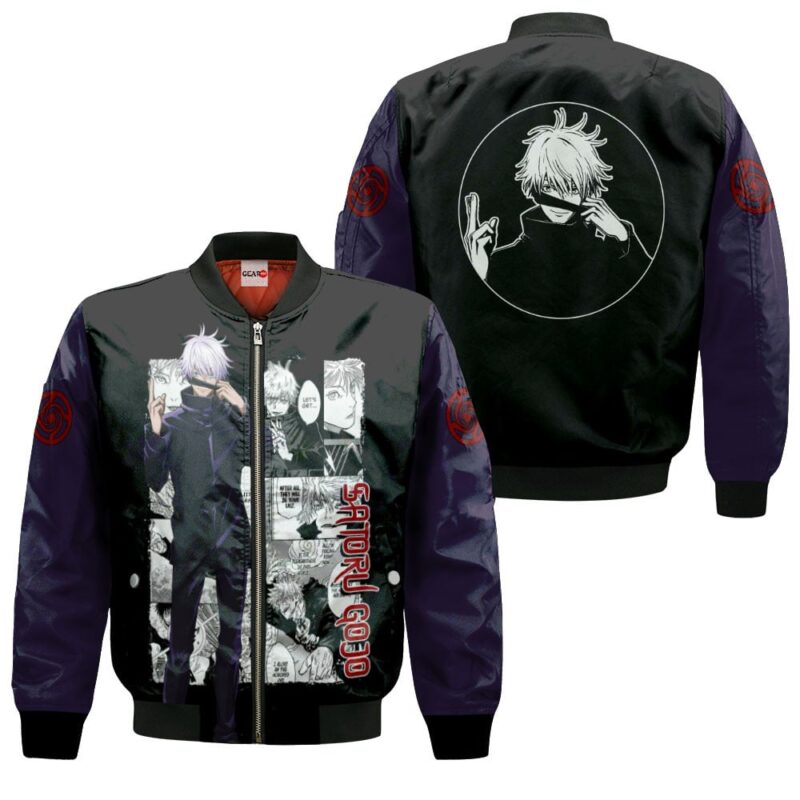 Satoru Gojo Premium Outerwear Custom Name Edition
