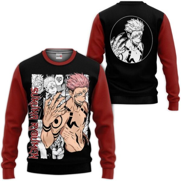 Sukuna Premium Outerwear Personalized Mix Manga