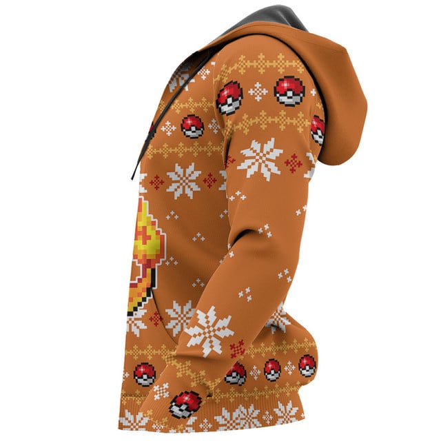 Charmander Ugly Sweater Christmas Premium Outerwear