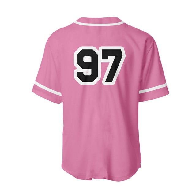 Bulma Pink Baseball Jersey Cosplay Style