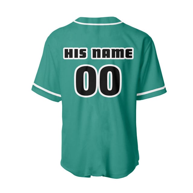 Her Izuku Midoriya Baseball Jersey Custom Name