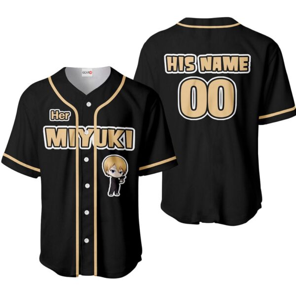 Her Miyuki Shirogane Baseball Jersey Custom Name
