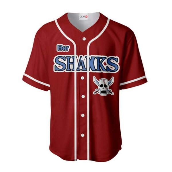 Her Shanks Baseball Jersey Custom Name
