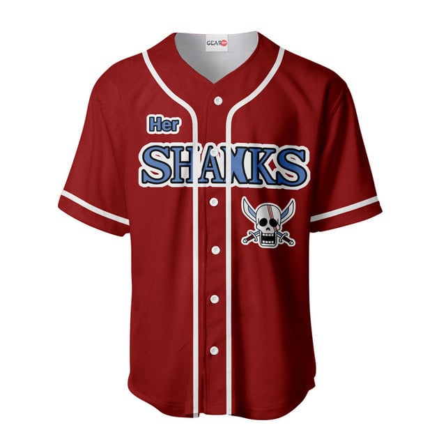 Her Shanks Baseball Jersey Custom Name