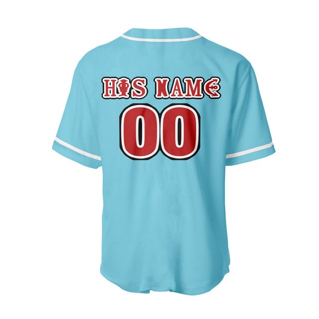 Her Franky Baseball Jersey Custom Name