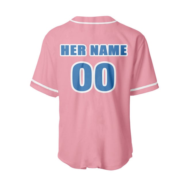 His Power Baseball Jersey Custom Name
