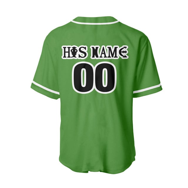 Her Zoro Baseball Jersey Custom Name