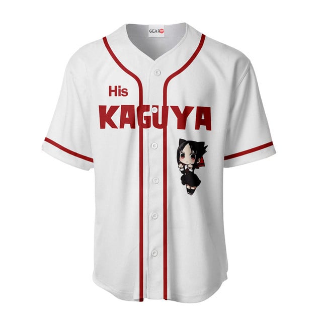 His Kaguya Shinomiya Baseball Jersey Custom Name