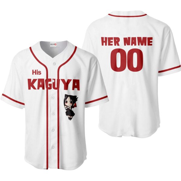 His Kaguya Shinomiya Baseball Jersey Custom Name