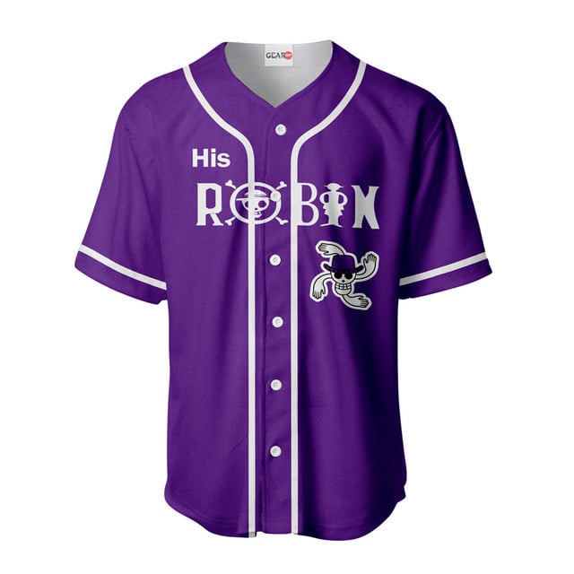 His Nico Robin Baseball Jersey Custom Name