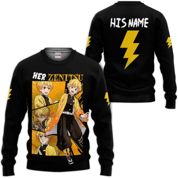 Her Zenitsu Shirt Personalized Valentines Collection