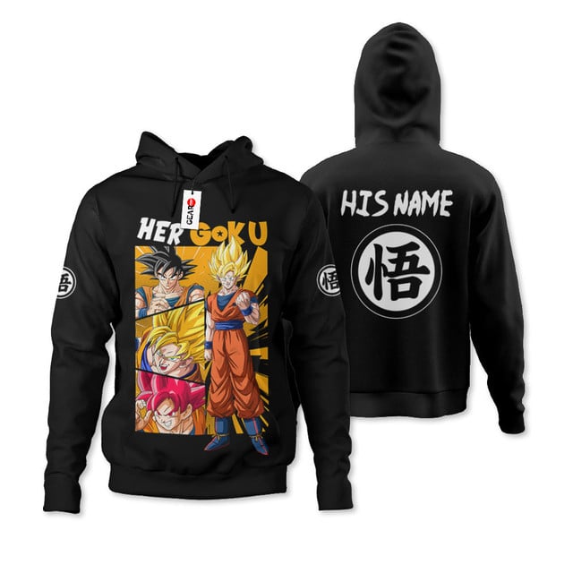 Her Goku Shirt Personalized Valentines Collection