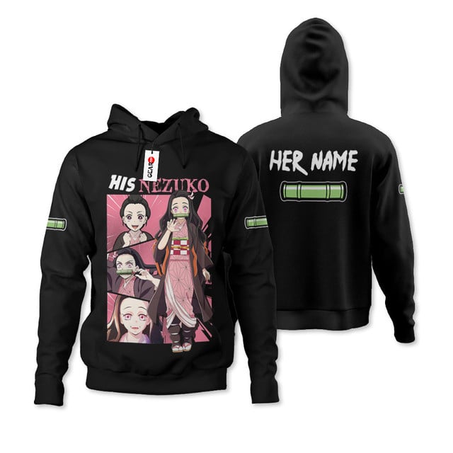 His Nezuko Shirt Personalized Valentines Collection