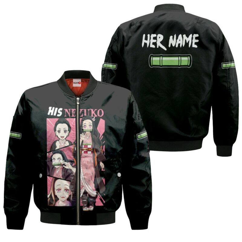 His Nezuko Shirt Personalized Valentines Collection